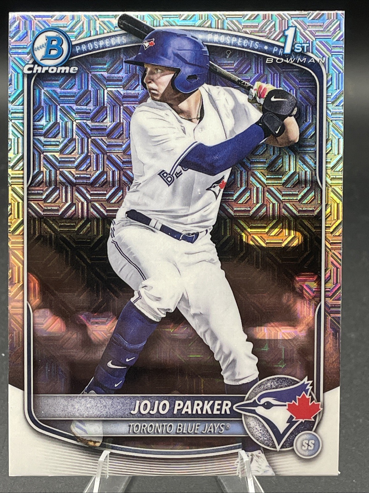 2025 Bowman Draft - Chrome JoJo Parker #BDC-8 Mojo Refractor (RC)