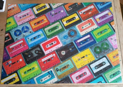 Mixtapes Puzzle (1000 Teile) von Galison, vollständig