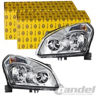 2X Hella Halogen Scheinwerfer Passend FüR Nissan Qashqai Links+Rechts