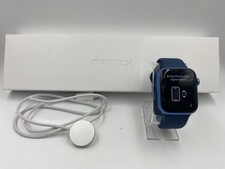 Apple Watch Series 7 A2474 GPS/Wi-Fi 45mm Blue MKN83LL/A Original Box.