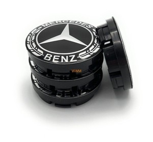 Mercedes Radkappen 4x Nabenkappen Radzierdeckel 75 Mm 69,5 Mm Für Alufelgen Grau Radzierdeckel Grau Für Alufelgen