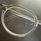Lunor Mod. 215 Round Full Rim acetate c4 Crystal Eyeglasses Frames Unisex — photo 3
