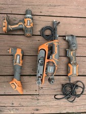 BEST OFFER RIDGID Tool Lot 4 Tools – Parts or Repair – R86008 R2851 R86240 R2740