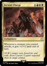 ~ Fervent Charge ~ NM ~ UB: Fallout ~ MTG ~