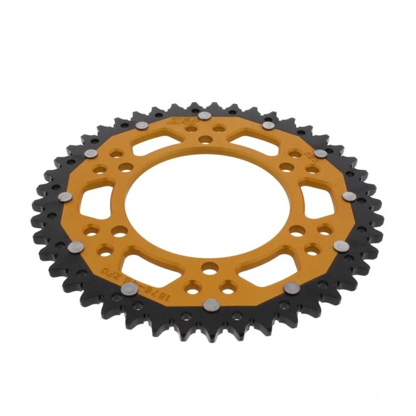 Kettenrad Alu Gold 45-ZäHne 525-Teilung FüR Yamaha MT-07 700 Bj. 2014-2016-image