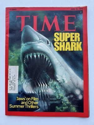 Time Magazine June 23, 1975 - Jaws ''Super Shark'' and other Summer Thrillers