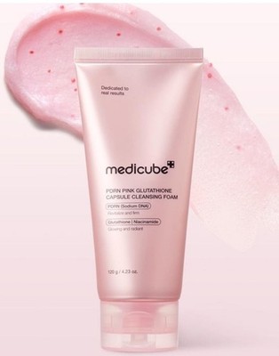 Medicube PDRN Pink Glutathione Foam Cleanser Revitalize & Radiant 4.23oz NEW!