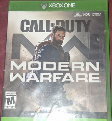Call of Duty: Modern Warfare Xbox One 2019 M 4K HDR w/ Case