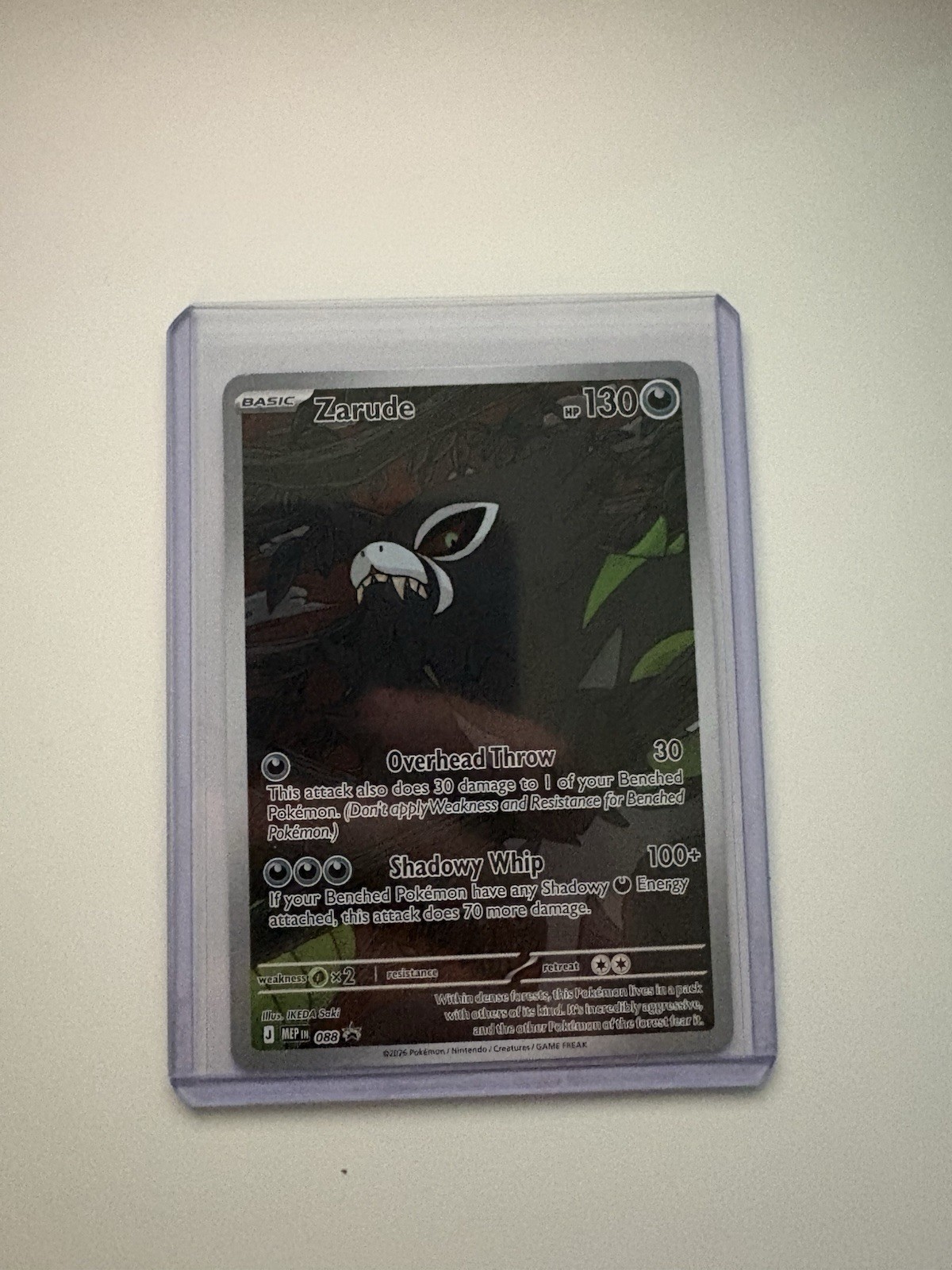 Zarude 088 Me: Mega Evolution Promo Holo
