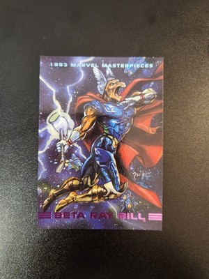1993 SkyBox Marvel Masterpieces Beta Ray Bill #77 Base Card