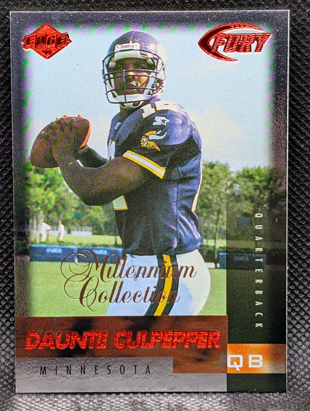 Daunte Culpepper Collector's Edge Fury #162 Millennium Collection-Red