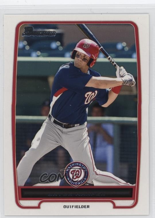 2012 Bowman Prospects Bryce Harper #BP10 02ti