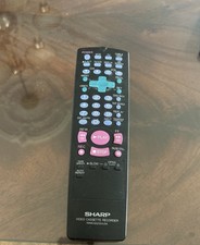 OEM Sharp VCR Remote Control RRMCG0235AJSA Working TV VCR Remote Tested  Works