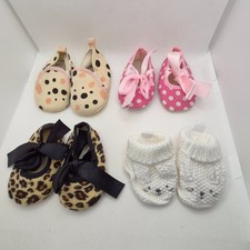 Brand NEW Baby Girl Shoes Lot 4 Pairs 