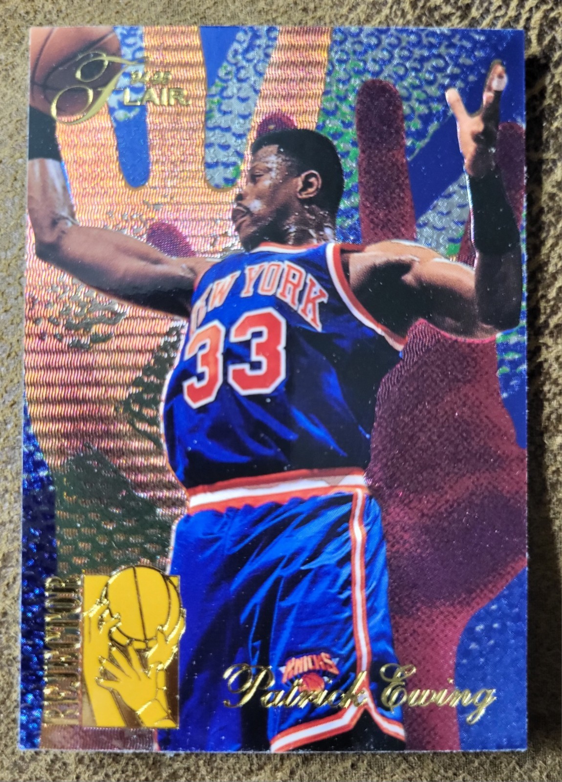 1994-95 Flair Rejector Patrick Ewing #1 HOF