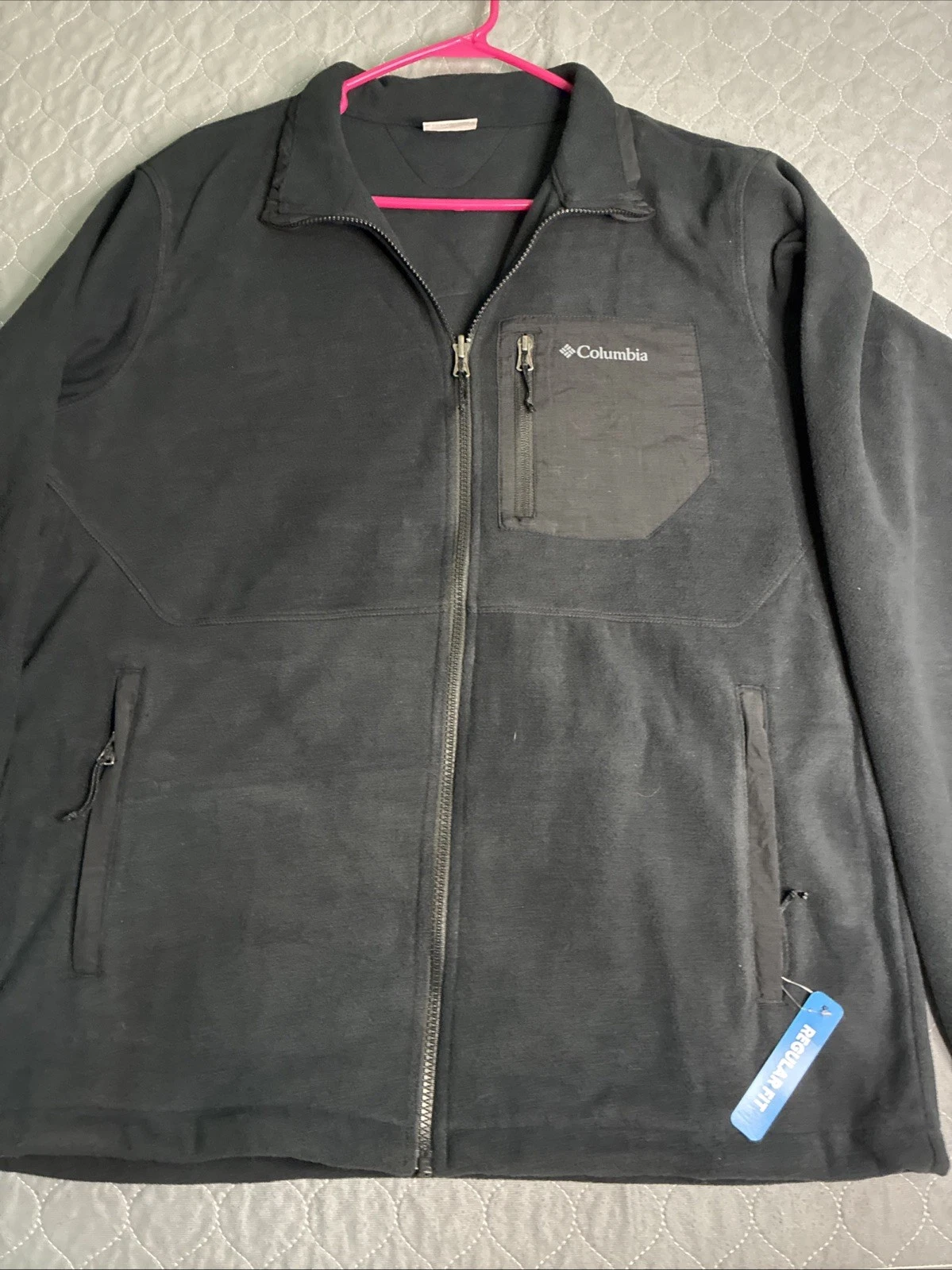 Columbia Ascender Softshell Jacket for Men, Size Large - Black NWT