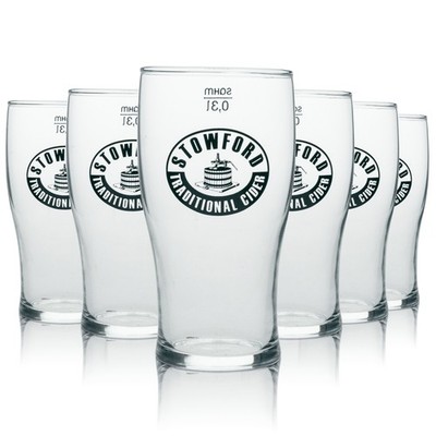 6x Stowford Cider Glas Longdrink Logo 300ml Gläser Bier Gastro Becher Willi Neu