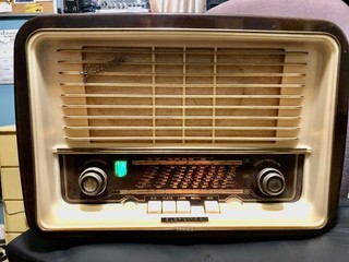 Vintage Telefunken GAVOTTE 55 Tube Radio AM FM Shortwave WEST GERMANY