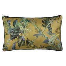 Laurence Llewelyn Bowen Cotswold Fantasia Velvet Piped Edge Filled Cushion Cover