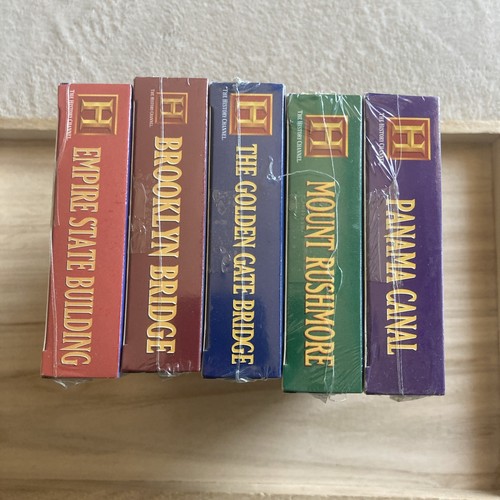 History Channel VHS Lot of 5 Documentaries Modern Marvels **BRAND NEW SEALED** - Picture 5 of 6
