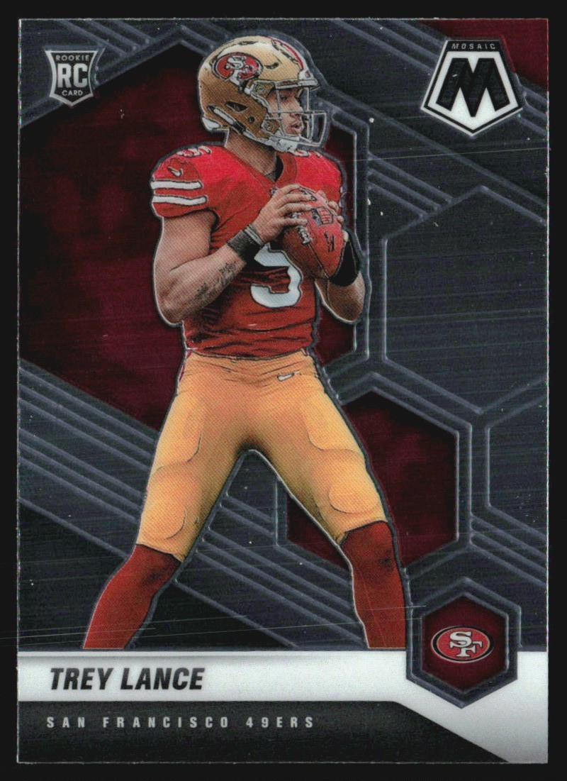 2021 Panini Mosaic Trey Lance Rookie #303 GS1