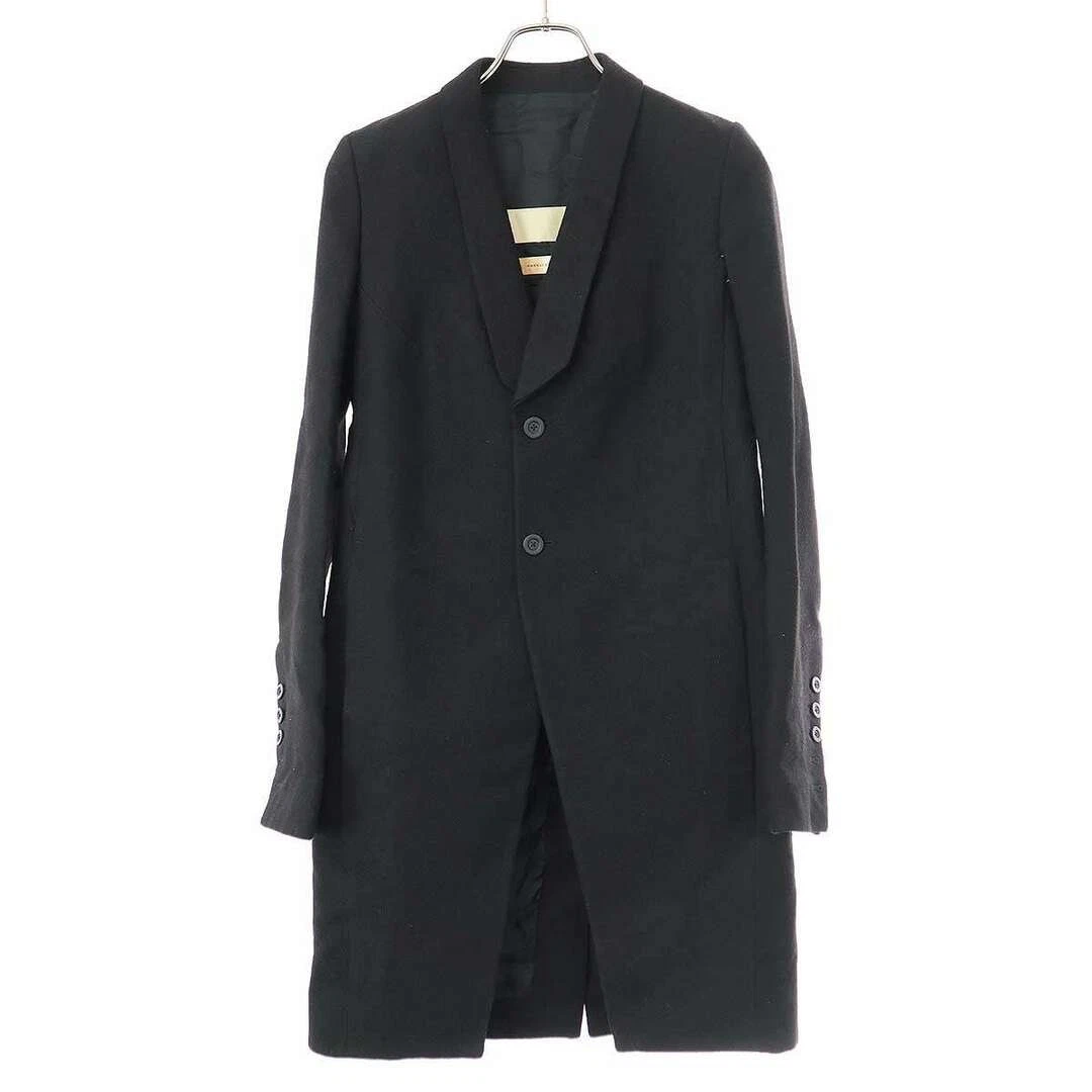 Cappotto Rick Owens 16AW MASTODON Woolchester RO16F2956 F nero 38 usato0