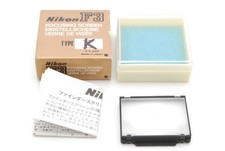  Almost Unused Nikon Focusing Screen Type K Red Dot Split For F3 F3HP F3T JAPAN