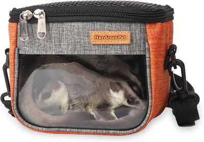 Small Pet Carrier Bag, Breathable & Portable   Small Animal Travel Bag with Deta