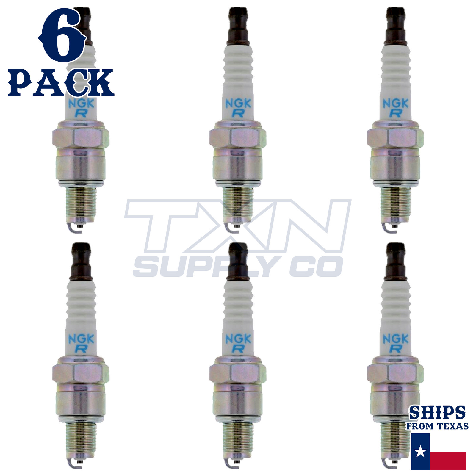 NGK 6535 Spark Plugs 6 Pack