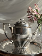 Vintage Silver-Plated Teapot Made In England - Teatime Gifting Idea