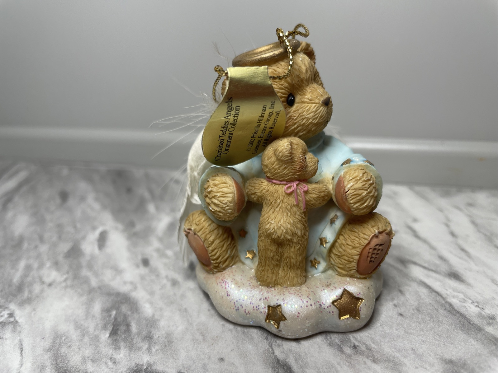 Cherished Teddies “Lay Your Burdens Down” Angels Ornament