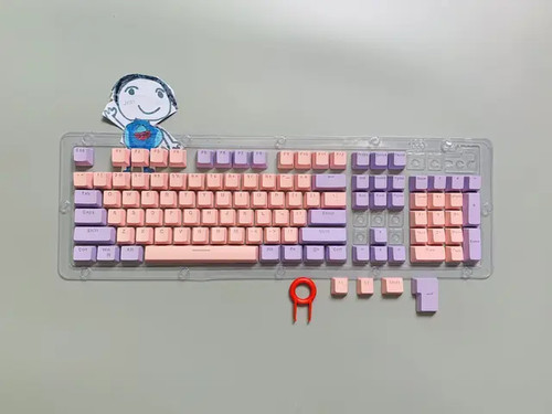 ABS Mechanical Keyboard Keycaps Backlit Set for Mechanical Keyboard 104 Key Caps - 第 33/41 張圖片