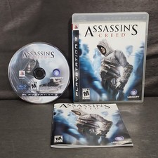 Assassin's Creed Sony PlayStation 3 PS3 Game M Ubisoft CIB 2007 Action