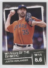 2020 Topps Warriors of the Diamond Justin Verlander #WOD-26 03a2