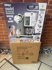 Ninja Swirl by CREAMi 13-in-1 Soft Serve & Ice Cream Maker NC701UK - Brand New