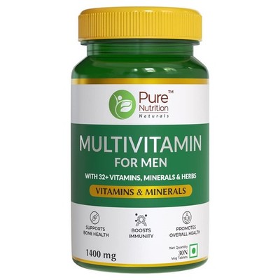 Pure Nutrition Multivitamin Tabletten Für Männer 1400Mg, 30 Tabletten