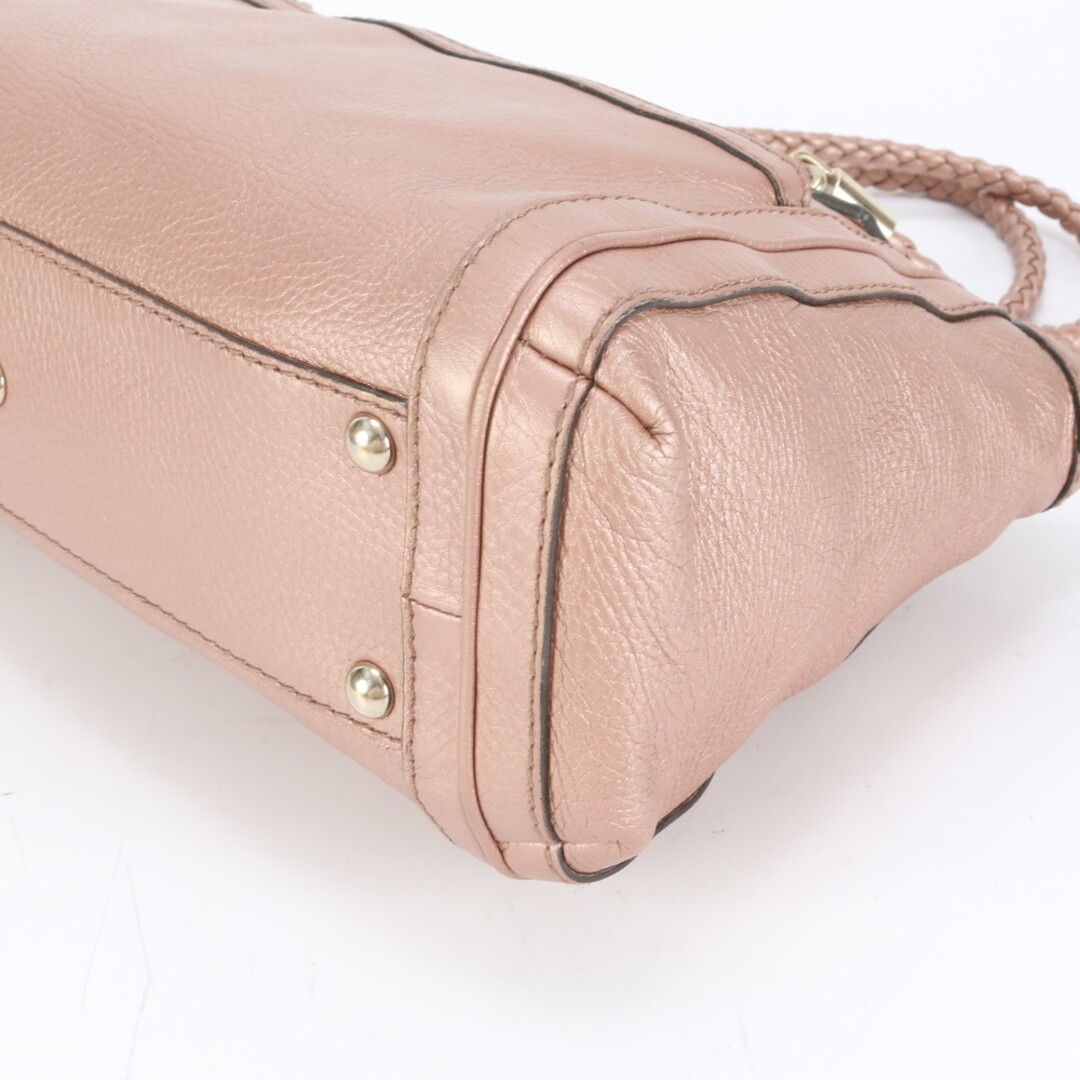 Gucci Bamboo Bella Leather Tote Bag Shoulder Used Good Condition Black thumbnail 5