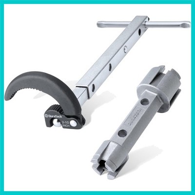 Aluminum Alloy Telescoping Basin Wrench for Tub Drains   Durable & Lightweight