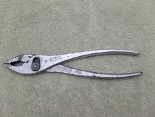 Vintage 1960's Proto 8” Slip Joint Pliers #3158 Made In USA