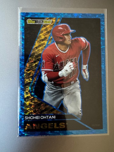 2023 Topps Update #BG-4 Shohei Ohtani Topps Black Gold Blue