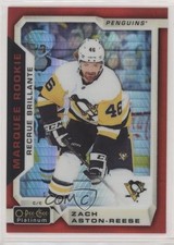 2018 O-Pee-Chee Platinum Marquee Rookies Red Prism 198/199 Zach Aston-Reese au7