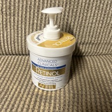 Advanced Clinicals Retinol Advanced Firming Cream, Anti-Aging 16 oz 454 g