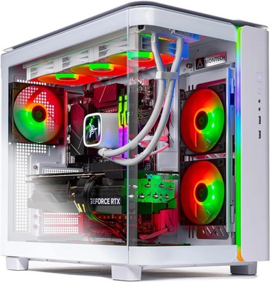 King 95 ARGB Gaming Desktop Ryzen 5 5500 RTX 4060 16GB RAM RGB 512GB SSD Win11