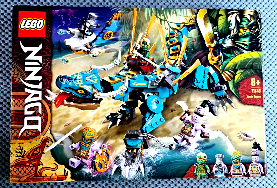 LEGO NINJAGO: Dschungeldrache 71746 Vollständig Mit BA - Bild 6