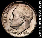 1964 Silver Roosevelt Dime-Choice Gem BU Lustrous No Reserve #i4561