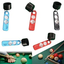 Billiard Chalk Holder 4 in1 Cue Tip Scuffer Burnisher Repair Tool Improve Cue