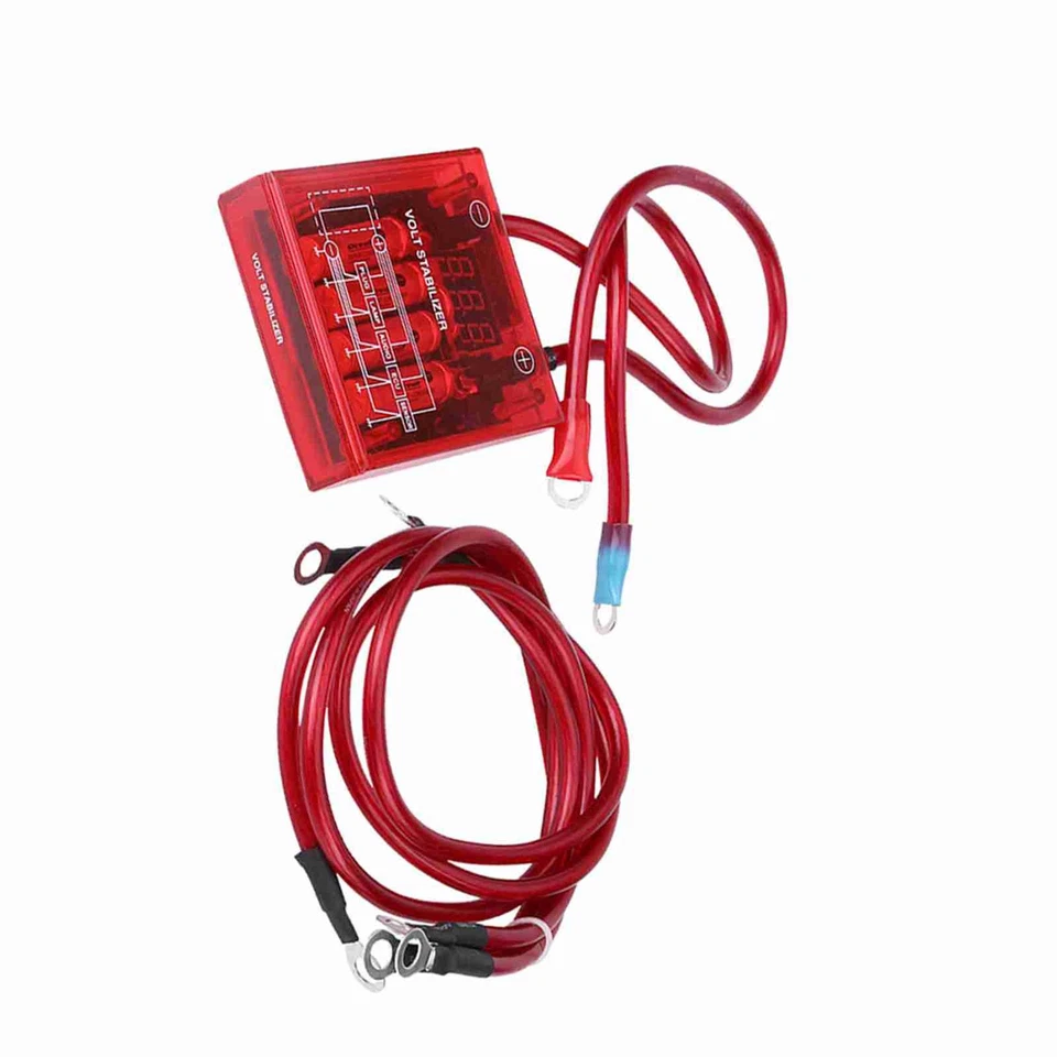 »Kit regulador estabilizador de voltaje de ahorro de combustible con 3 tomas de tierra Foto 3 de 4