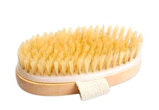 Natural  Body Scrub Bristle Brush for Dry Skin Exfoliating Dry Skin Brush