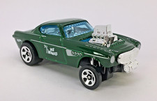 HOT WHEELS -- VOLVO P1800 GASSER -- (green)