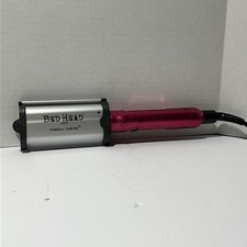 TIGI Bed Head Making Waves Hair Waver Pink Tested Adjustable Locking swivel Y2K